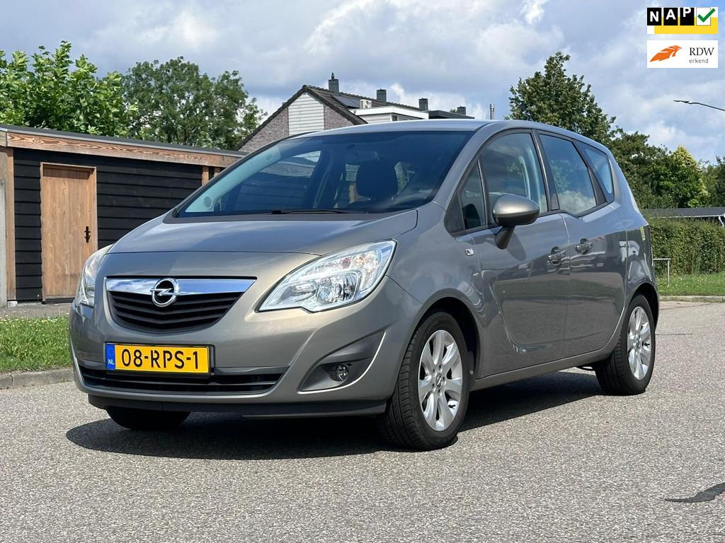 Opel Meriva 1.4 Turbo Edition Cruise*Airco*17-04-2027 APK*NA, Voorwielaandrijving, Euro 5, Gebruikt, 680 kg