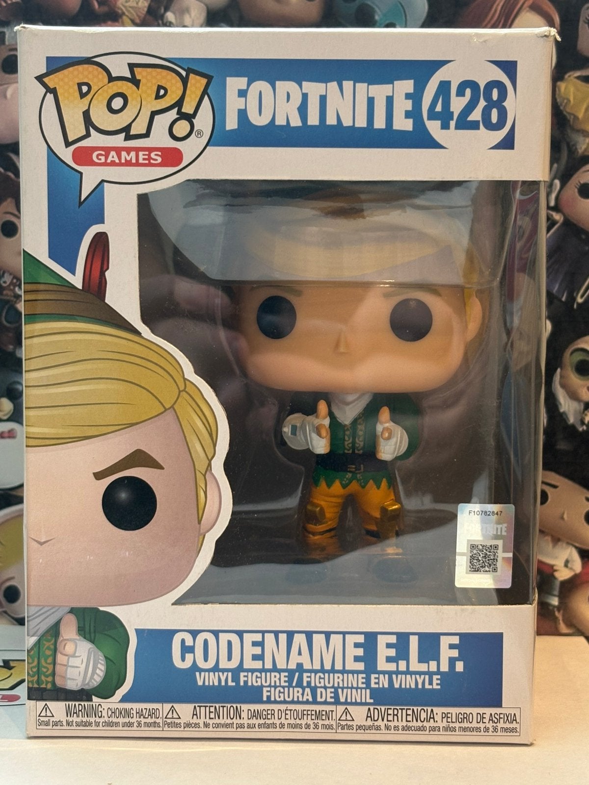 Funko pop Codename E.L.F. 428 Fortnite games elf, Verzamelen, Ophalen of Verzenden, Zo goed als nieuw