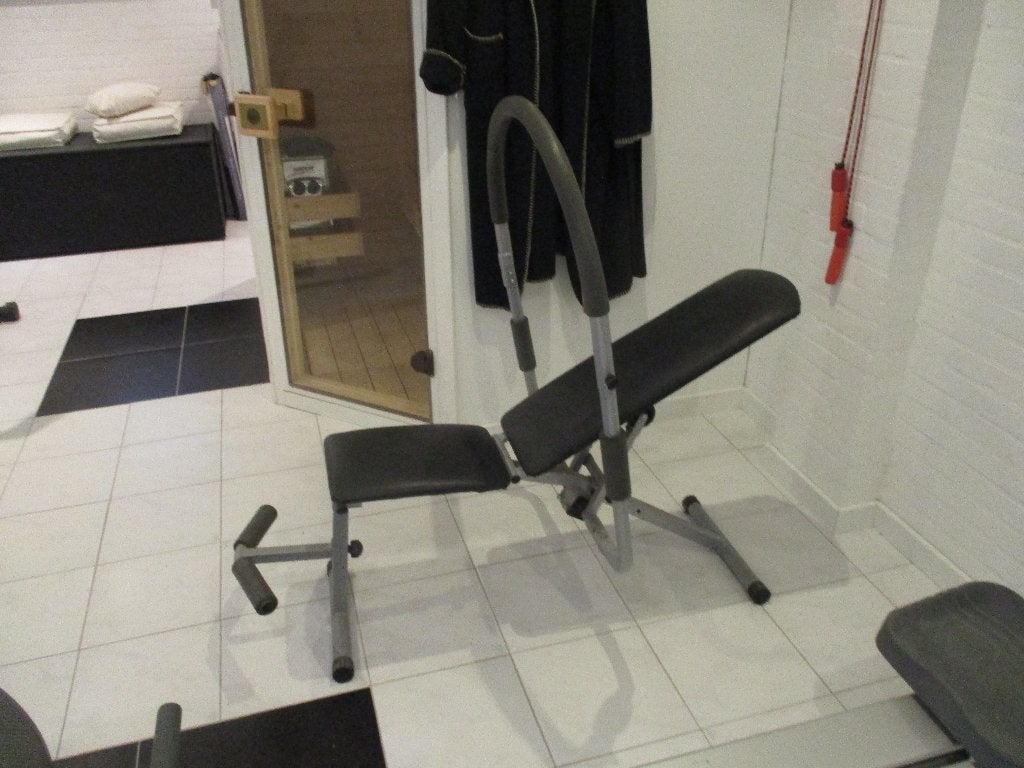 Ab Power Bench, Sport en Fitness, Ophalen, Zo goed als nieuw, Buik, Fitnessbank