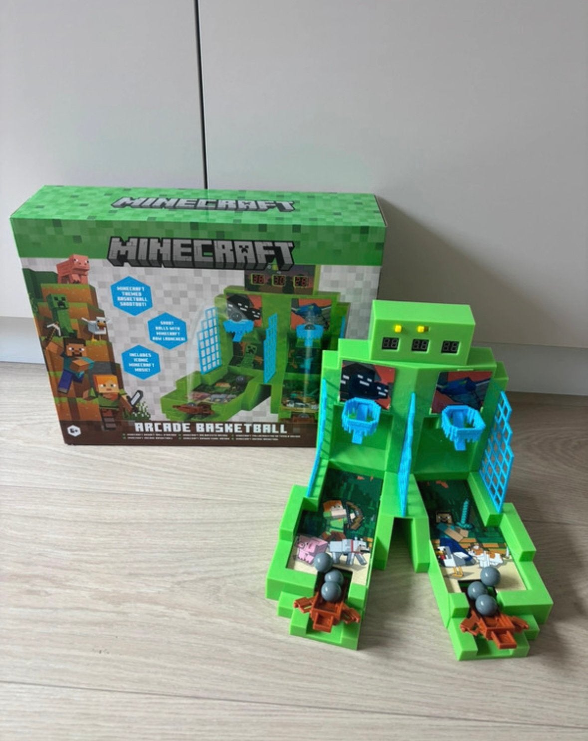 Minecraft arcade basketbal, Ophalen of Verzenden, Zo goed als nieuw, Jongen of Meisje