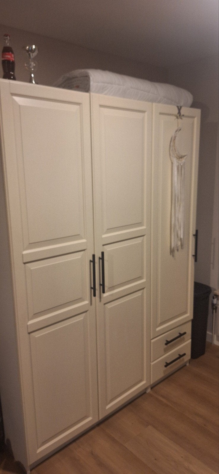 Ikea Pax kast met Flisberget deuren, Huis en Inrichting, Kasten | Kledingkasten, Ophalen, Met deur(en), Gebruikt, 100 tot 150 cm