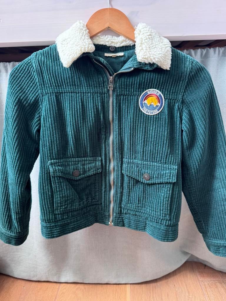 Hundred Pieces corduroy jas 10 jaar, Ophalen of Verzenden, Zo goed als nieuw, Jongen of Meisje, Jas