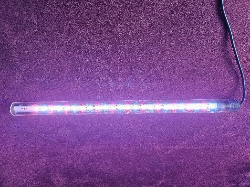 % superfish aquarium verlichting rood wit 41 cm, Ophalen of Verzenden, Gebruikt, Verlichting of Verwarming
