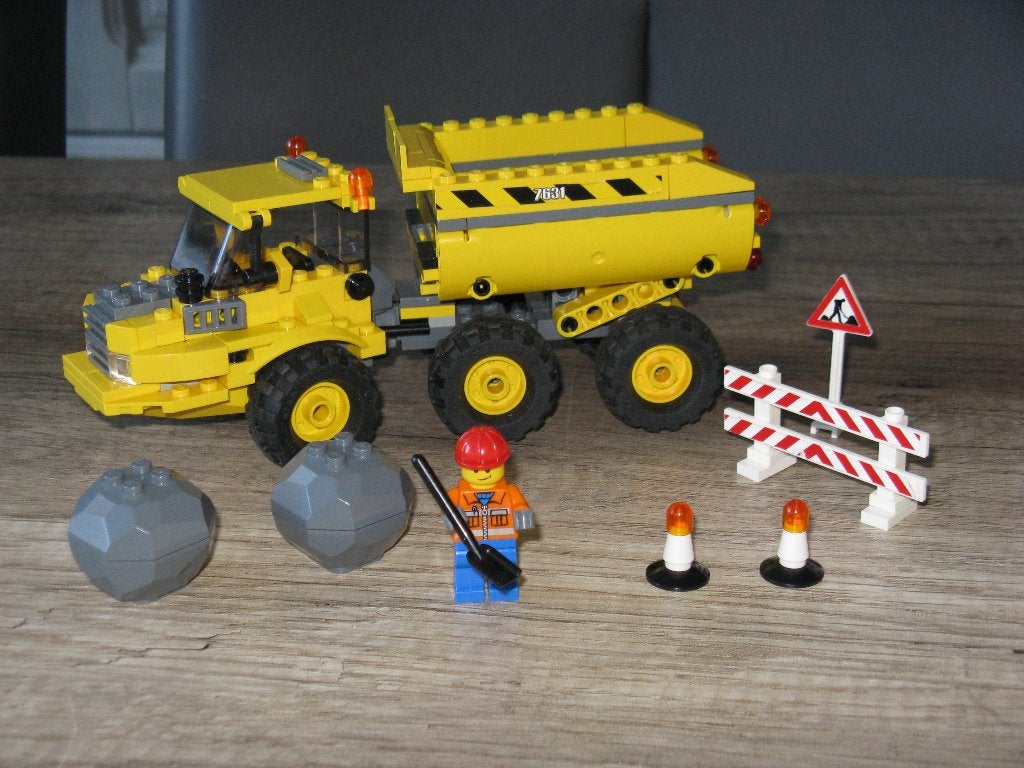 lego 7631 Dumptruck, Ophalen of Verzenden, Zo goed als nieuw, Lego