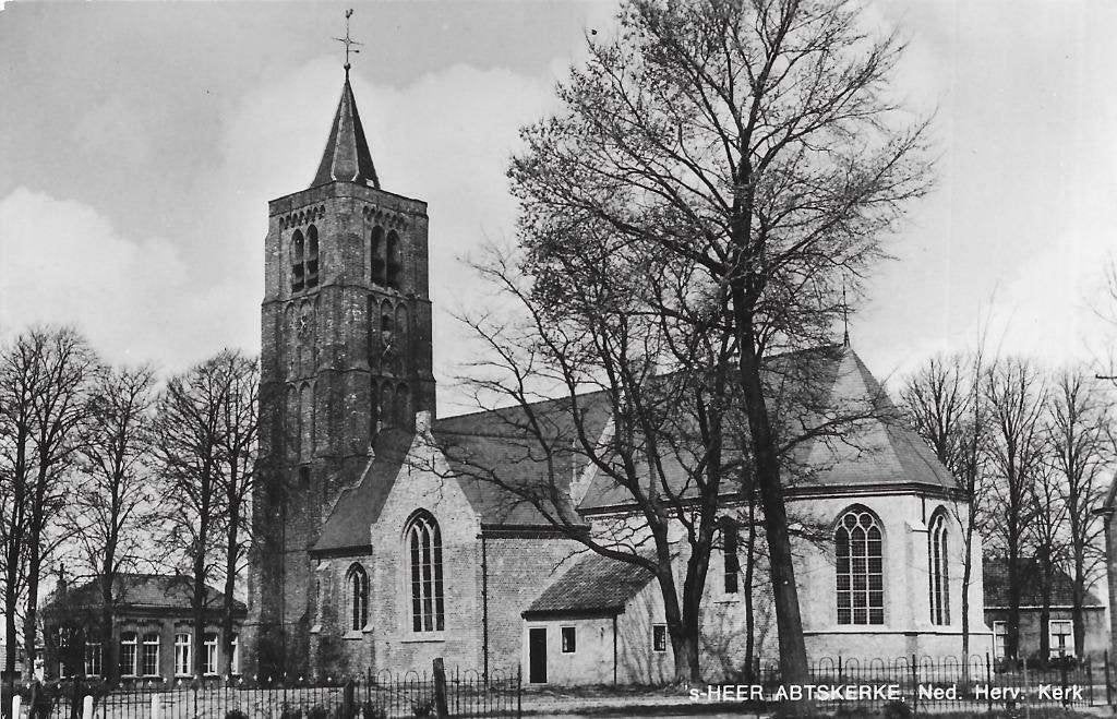 AK 's-Heer Abtskerke - Ned. Herv. Kerk, Ophalen of Verzenden, 1960 tot 1980, Ongelopen, Zeeland