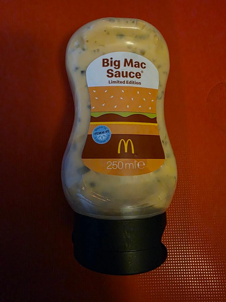 Mcdonalds big mac sauce fles 250 ml, Verzamelen, Ophalen of Verzenden