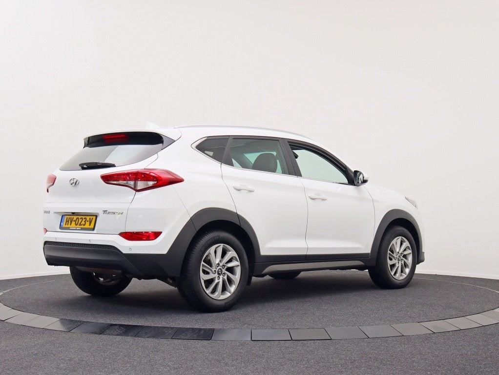 Hyundai Tucson 1.6 GDi Comfort | Navigatie | Vierseizoenenba, Auto's, Stof, Gebruikt, 4 cilinders, Origineel Nederlands