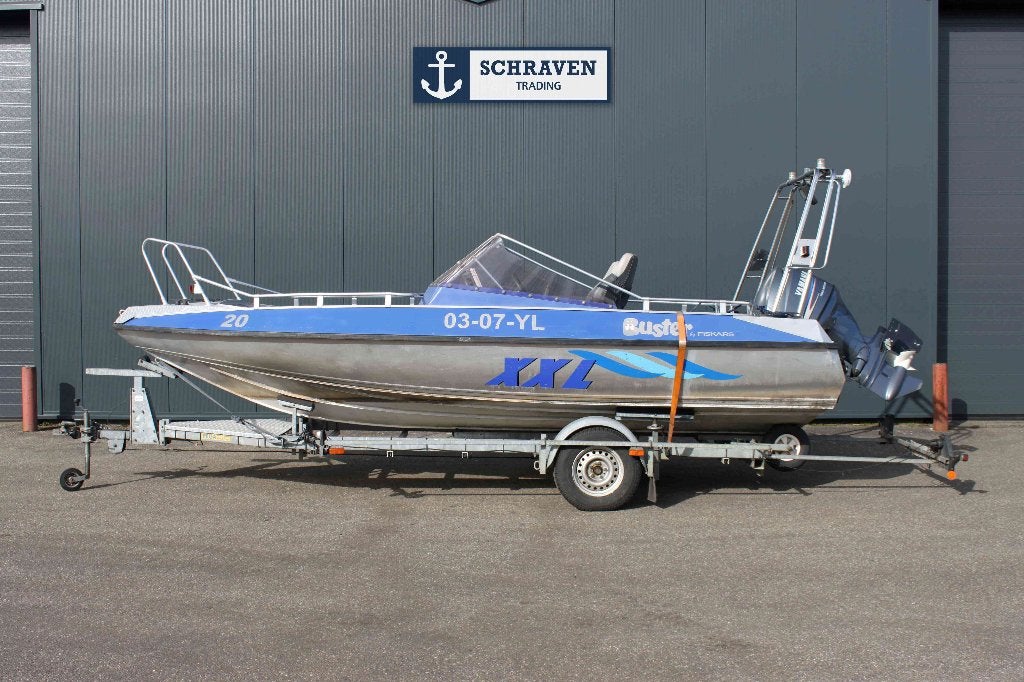 Buster XXL Aluminium speedboot - 115 PK Yamaha, Ophalen, Gebruikt