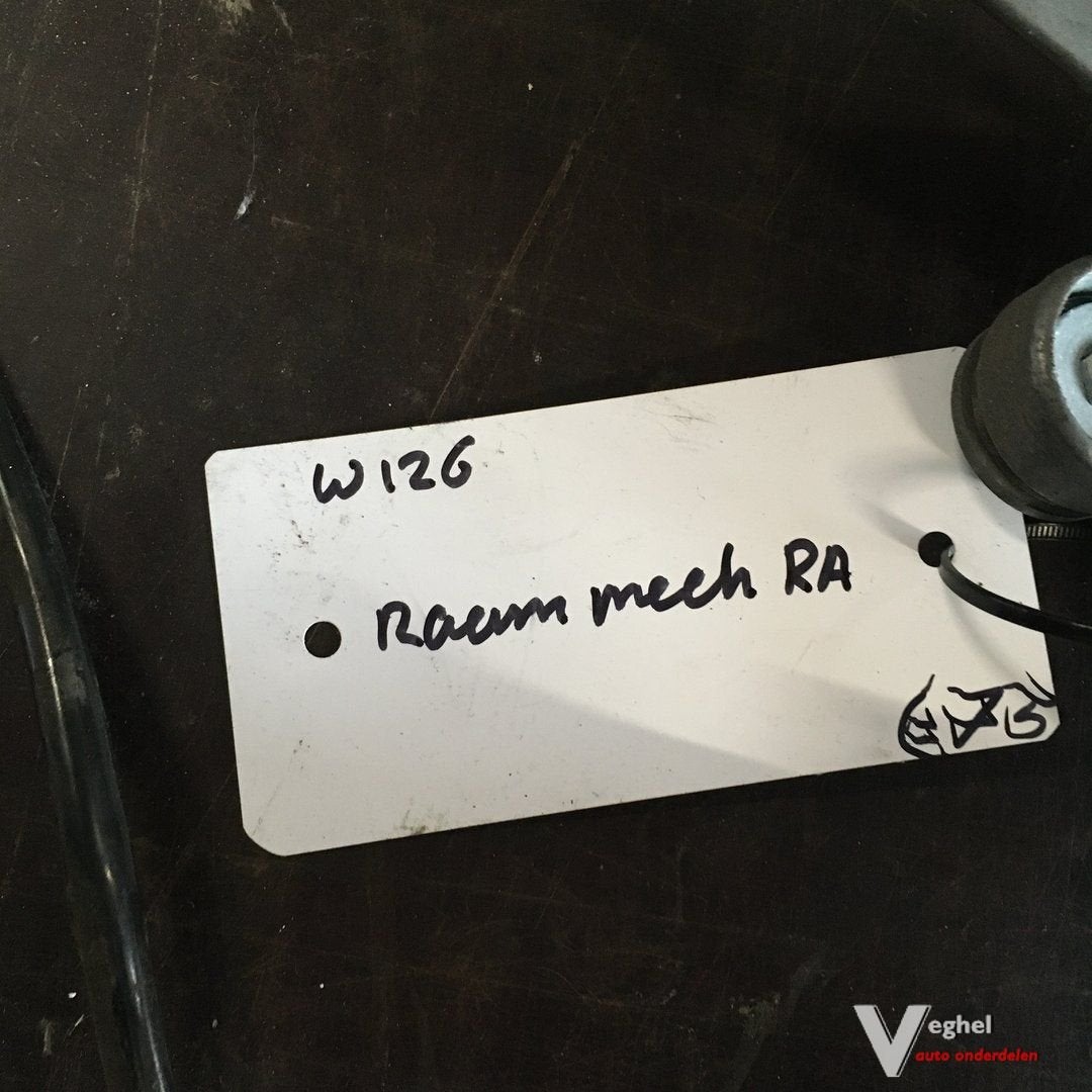 Mercedes W126 Raammechanisme Rechtsachter, Auto-onderdelen, Ruiten en Toebehoren, Gebruikt, -, -, Ophalen of Verzenden