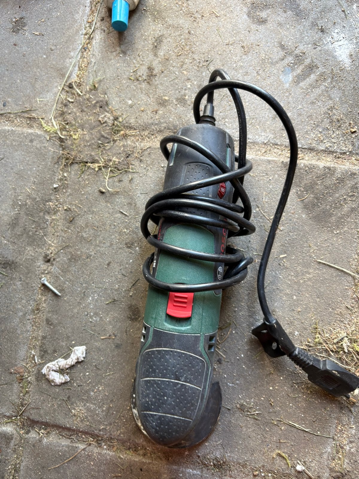 Bosch Multitool PMF 220 CE met plastic doos, Ophalen, Gebruikt
