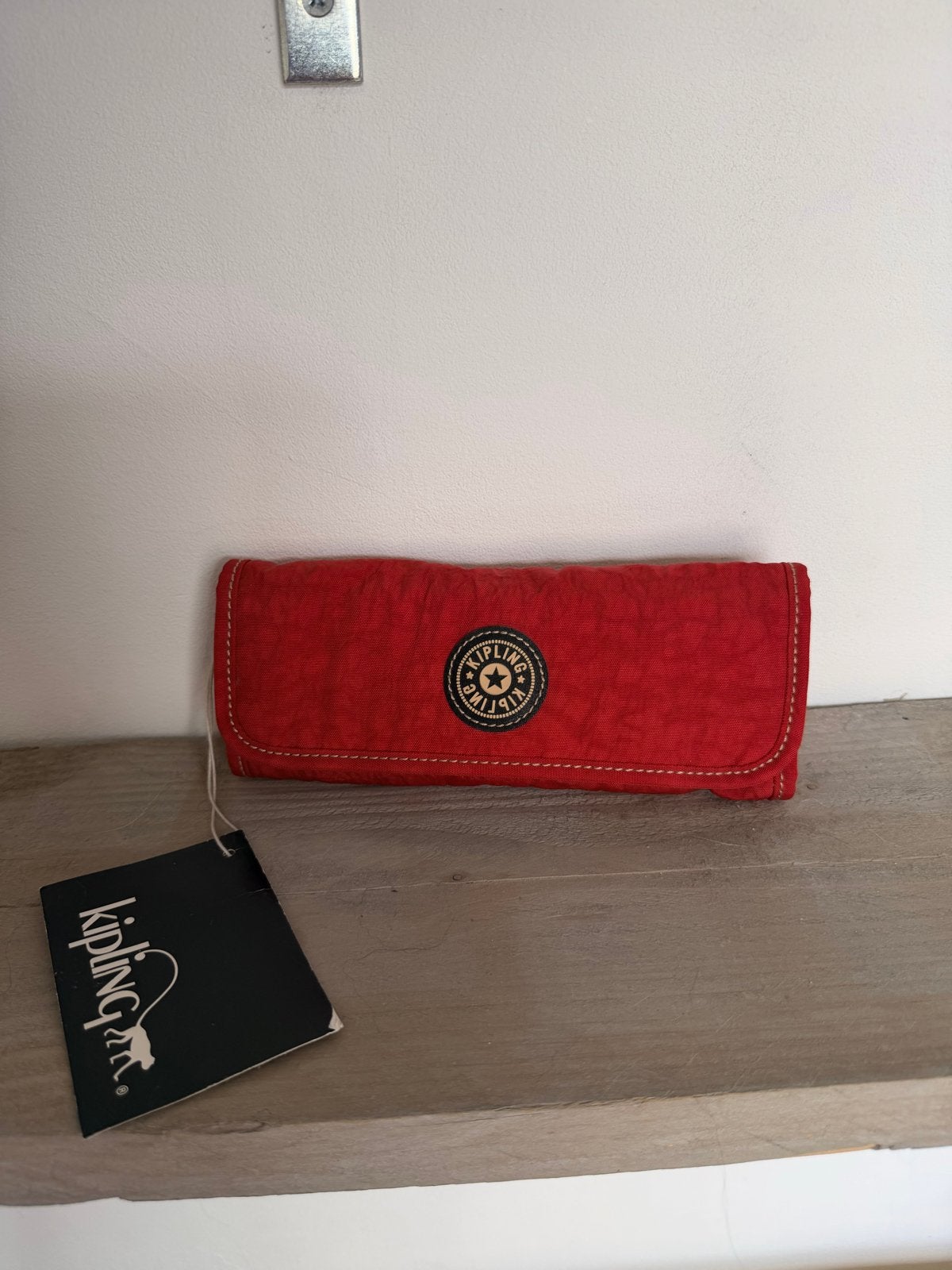 Kipling etui/pennenzak rood - Nieuw met label, Ophalen of Verzenden, Nieuw, Rood, Overige merken