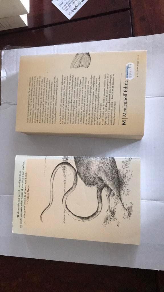 2 paperbacks Gunther Grass ´De bot´en ´De rattin´´, Ophalen of Verzenden