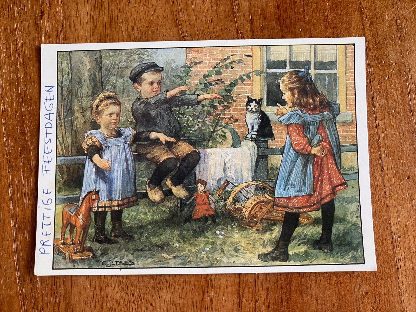 Cornelis Jetses - Ot en Sien. Die Wijze Poes., Ophalen of Verzenden, 1980 tot heden, Gelopen, Kinderen