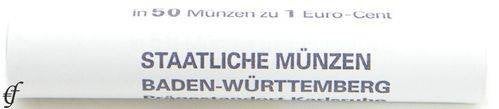 Muntrol 50x 1 Eurocent Duistland 2002 G - UNC - Niet Blind, Verzenden, Duitsland, 1 cent, Setje