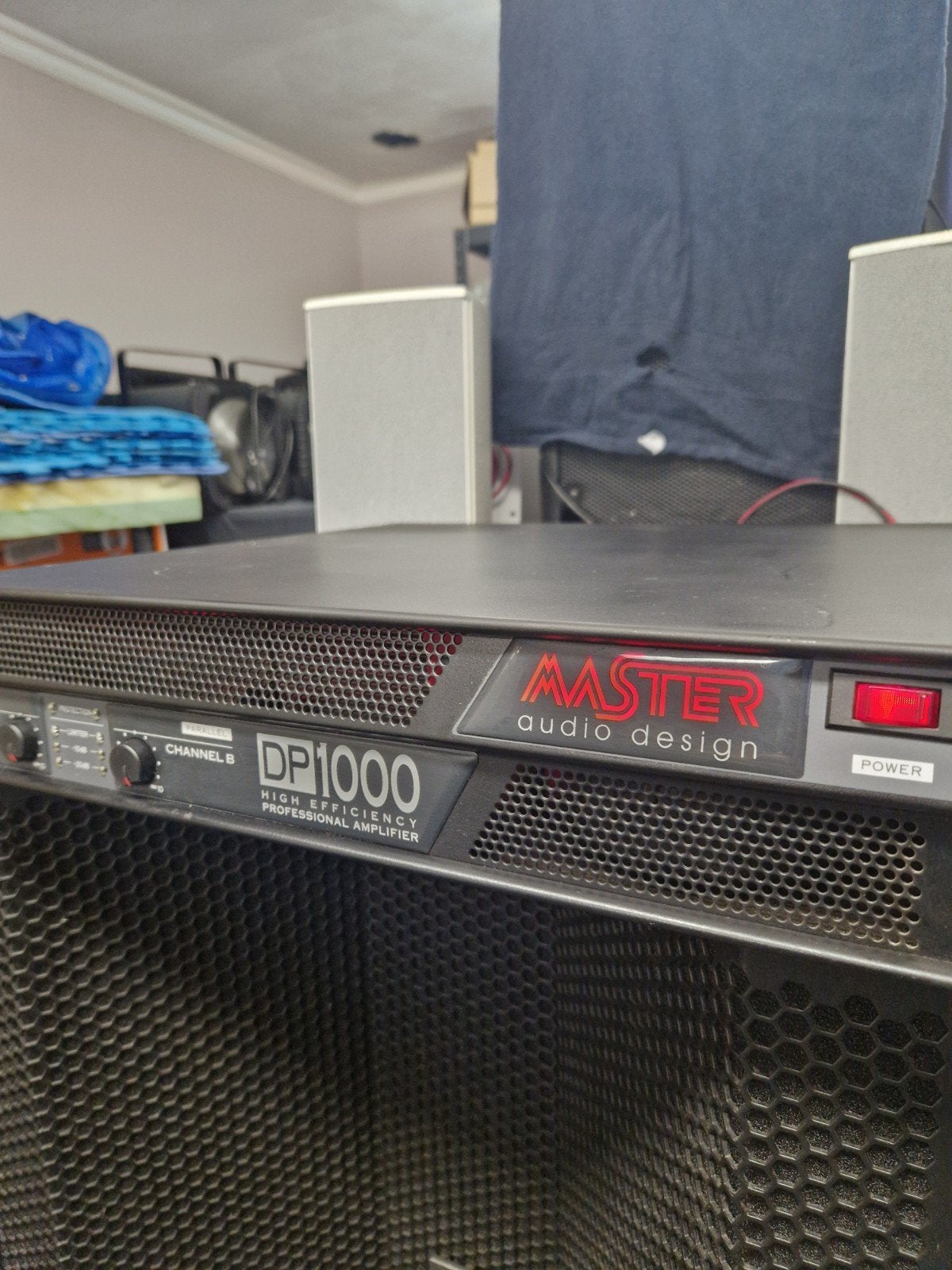 master audio versterker, Ophalen of Verzenden, Zo goed als nieuw, Minder dan 500 watt, P.A.