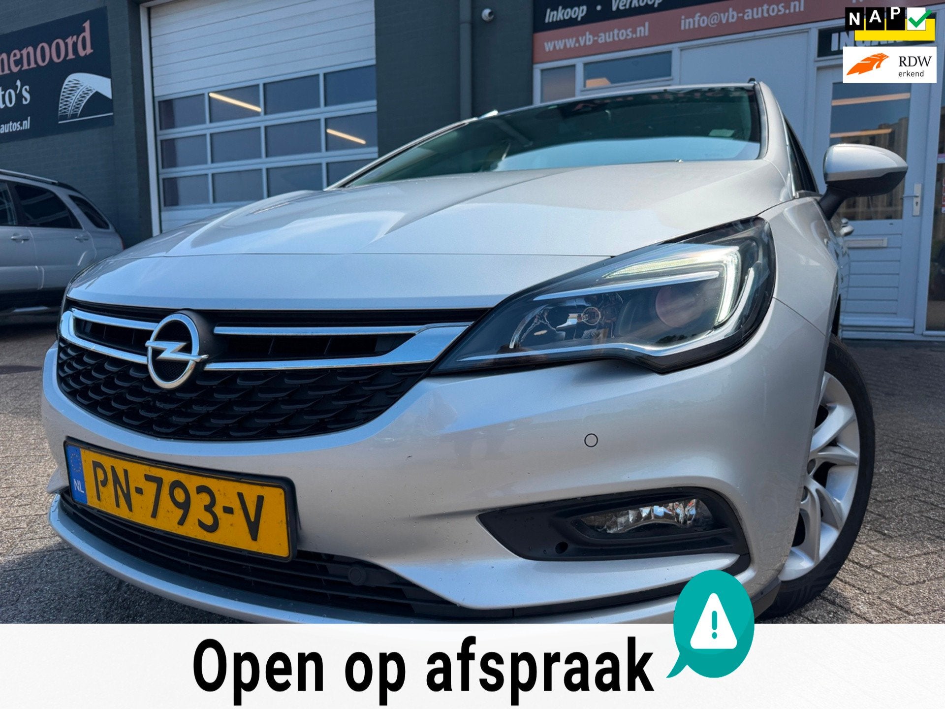 Opel Astra Sports Tourer 1.0 Innovation van 2de Eig met park, Auto's, Voorwielaandrijving, Gebruikt, 1178 kg, Origineel Nederlands