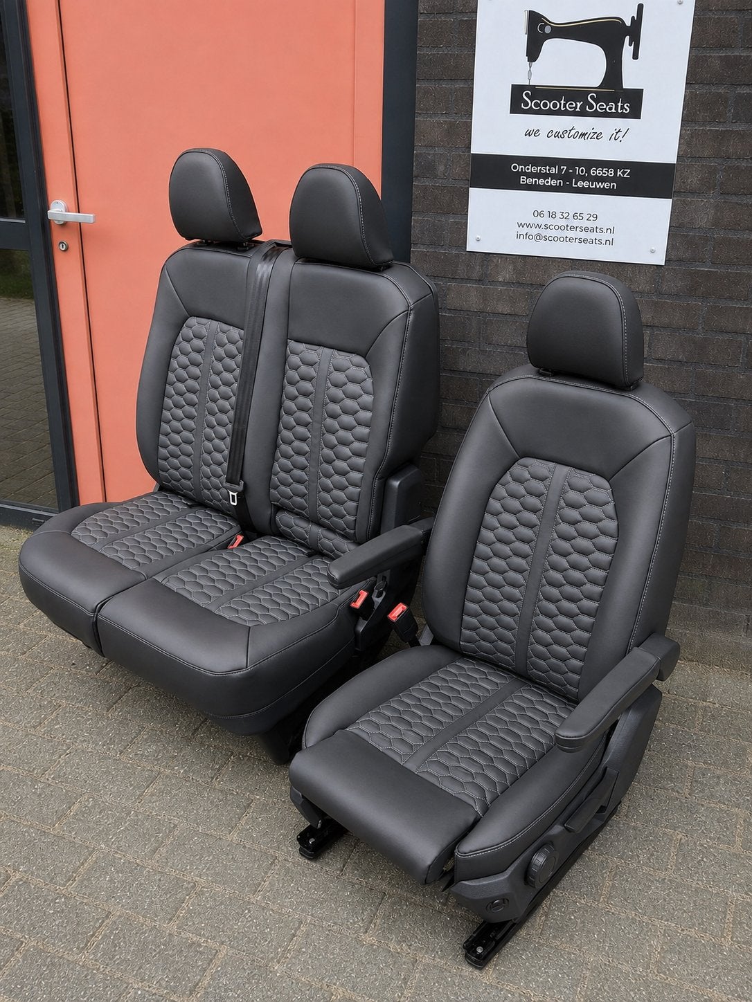 VW Crafter Stoel en Bank Nappa Leer - Luxe Uitvoering, Auto-onderdelen, Ophalen, F, Gebruikt, Volkswagen