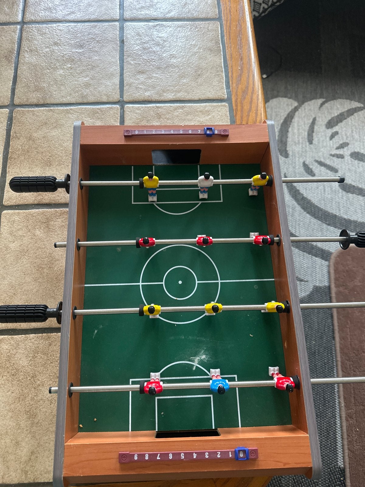 Compact Tafelvoetbalspel - Plezier voor Jong en Oud!, Ophalen of Verzenden, Gebruikt