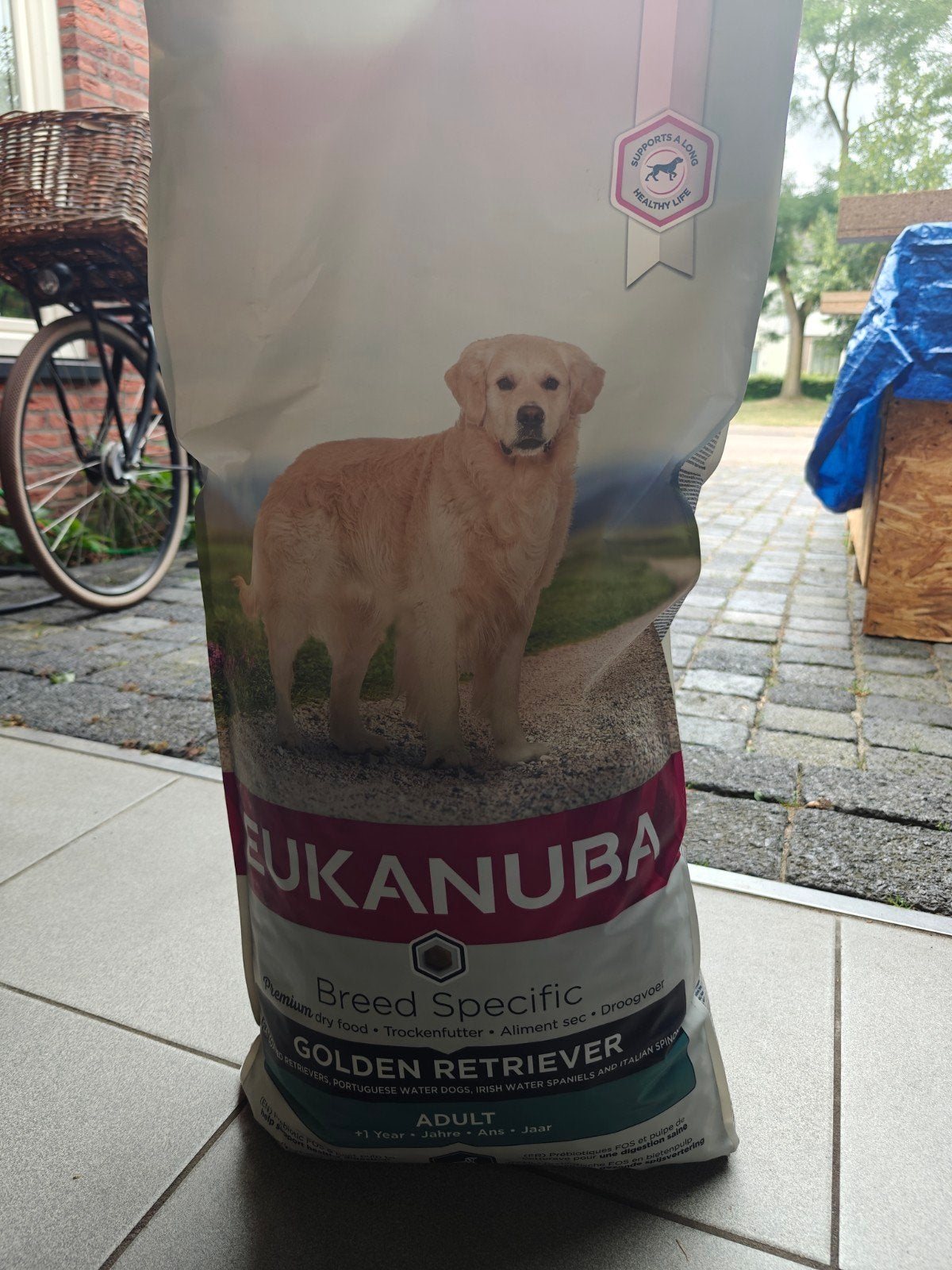 Eukanuba Golden Retriever - breed specific, zak 12 kg, Ophalen of Verzenden, Hond