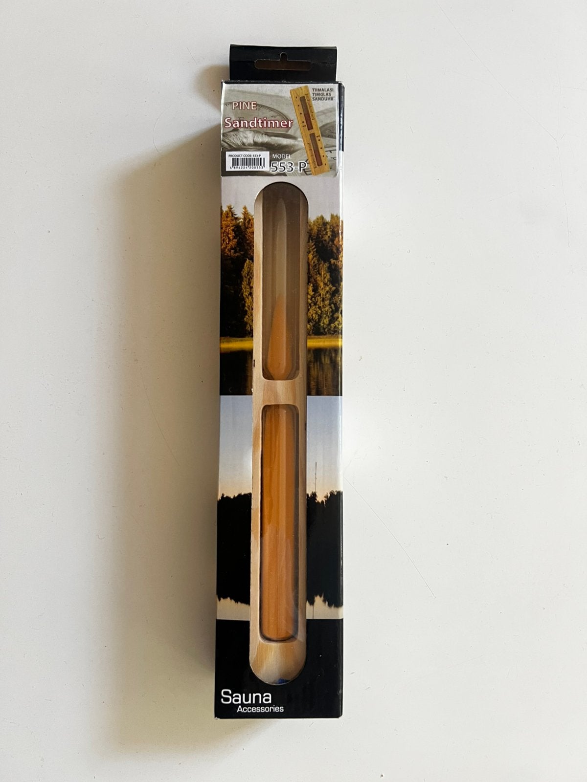 Nieuwe SAWO sauna zandloper 553-P – 15 min – grenen, Ophalen of Verzenden, Nieuw, Onderdelen