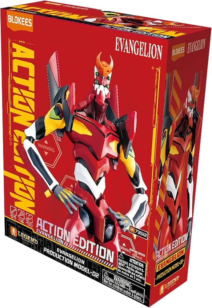 Blokees Evangelion Type 02 modelbouw nieuw in doos, Ophalen of Verzenden, Nieuw, 1:50 of kleiner, Figuur of Figuren