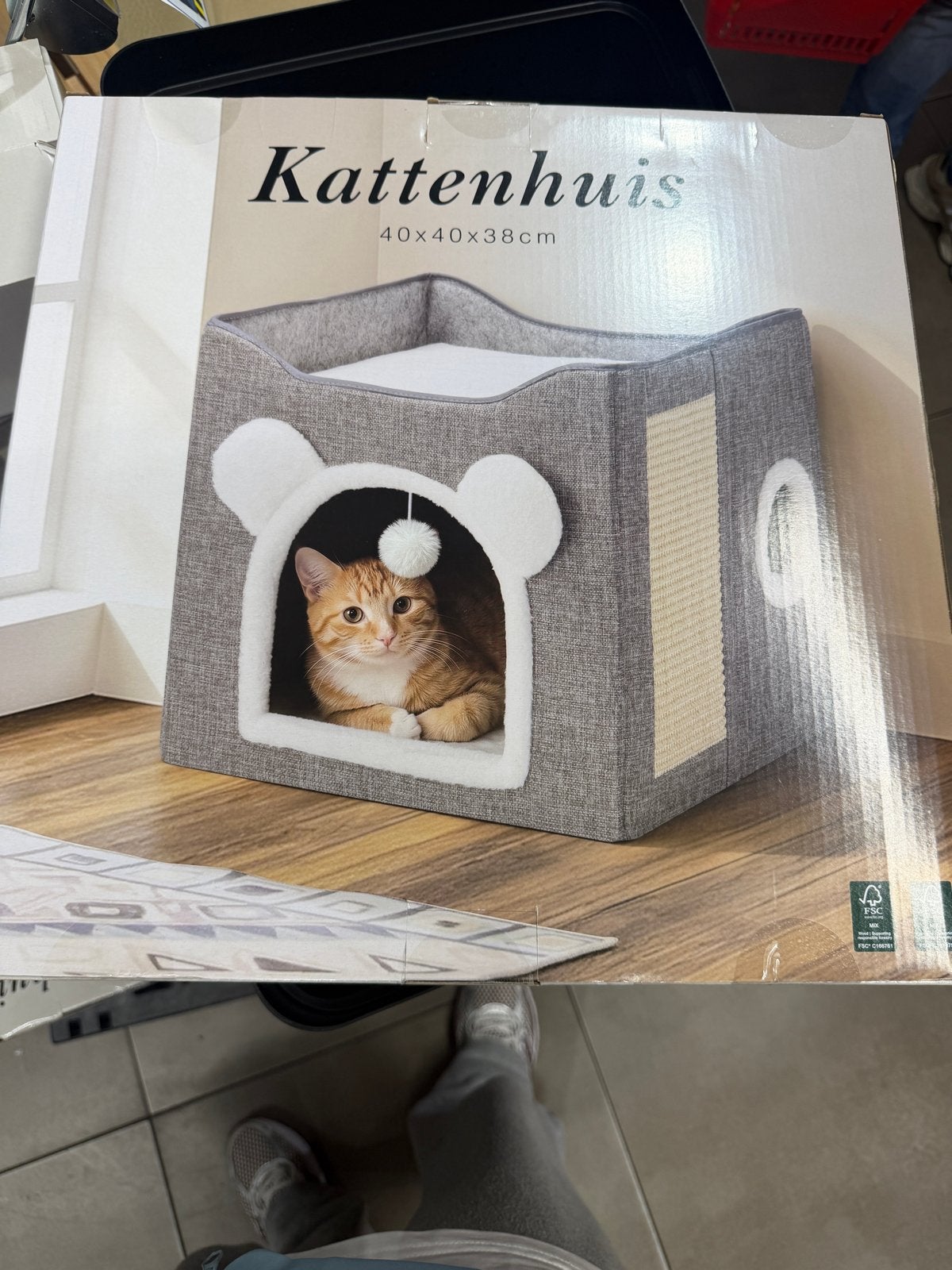 Kattenhuis, Dieren en Toebehoren, Ophalen of Verzenden, Nieuw