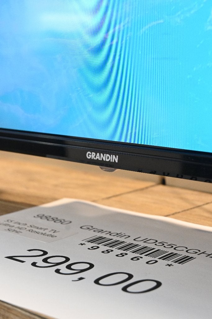Grandin 55 inch Smart TV 4K UHD Resolutie 50Hz, Grandin, Onbekend, Ophalen of Verzenden, Zo goed als nieuw
