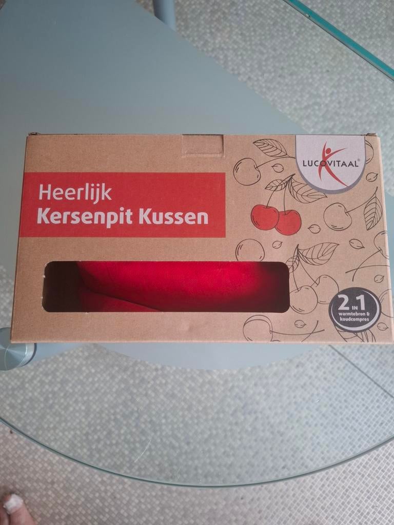 Lucovitaal kersenpit kussen, Ophalen of Verzenden, Nieuw, Overige typen