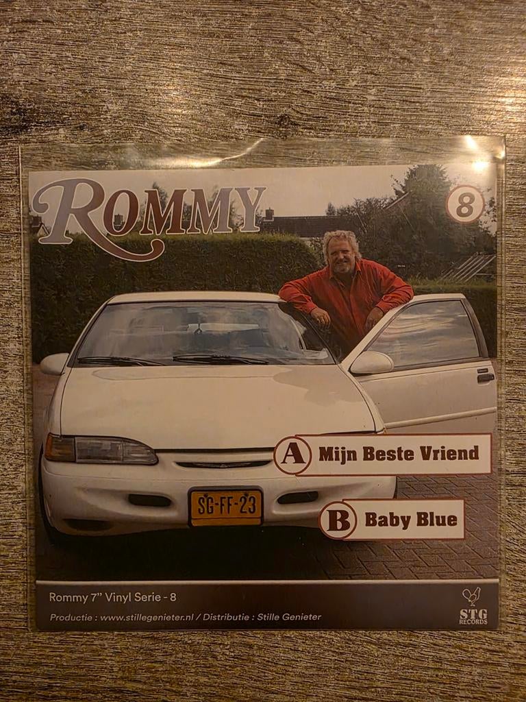 7″ – Rommy – Mijn Beste Vriend / Baby Blue – Deel 8, Ophalen of Verzenden, Gebruikt, 7 inch, Levenslied of Smartlap