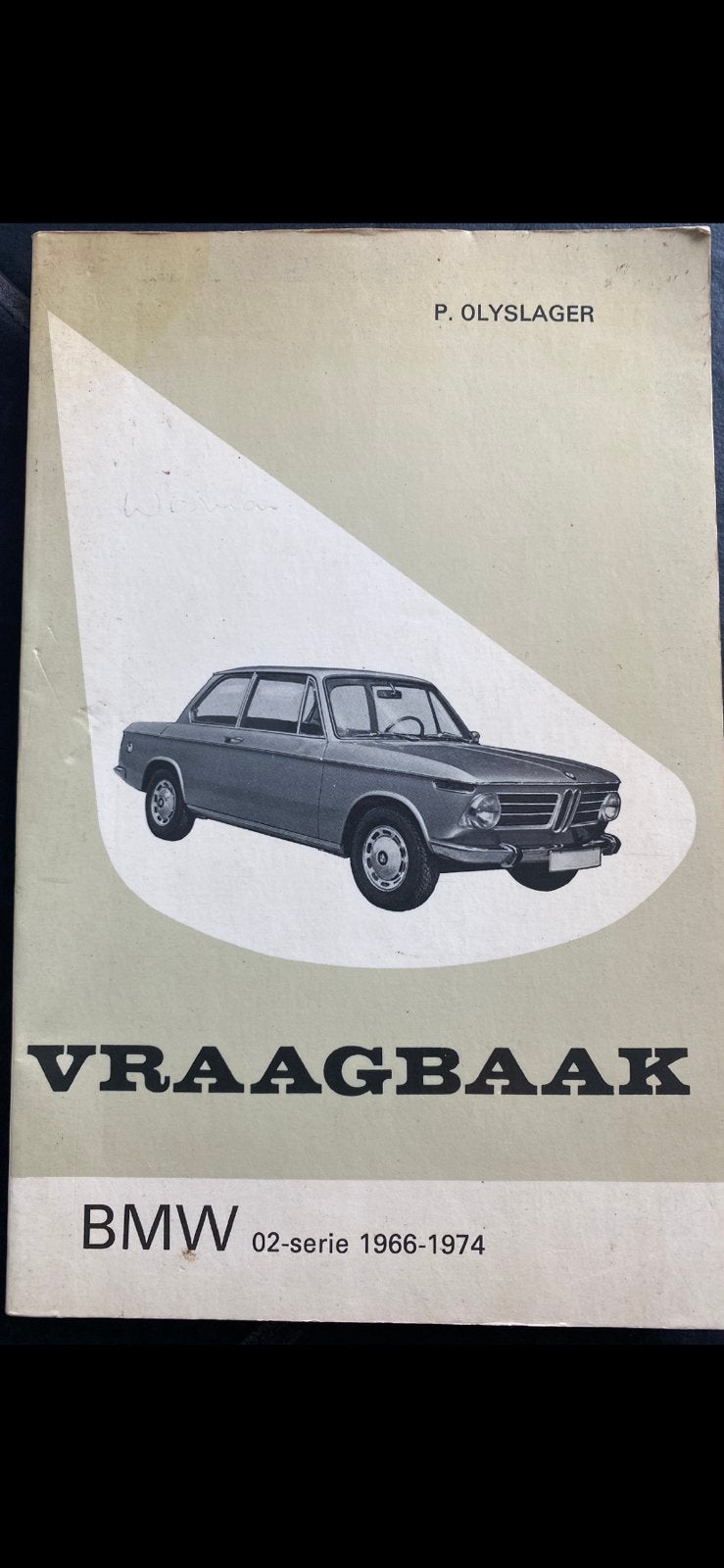 vraagbaak BMW serie 02 1966/1974., Ophalen of Verzenden