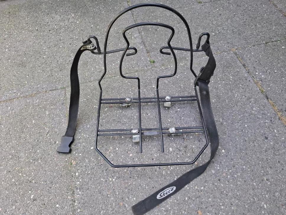 Steca Monkey rugzakdrager voor op de fiets, Gebruikt, Minder dan 20 kg, Overige typen, Ophalen of Verzenden