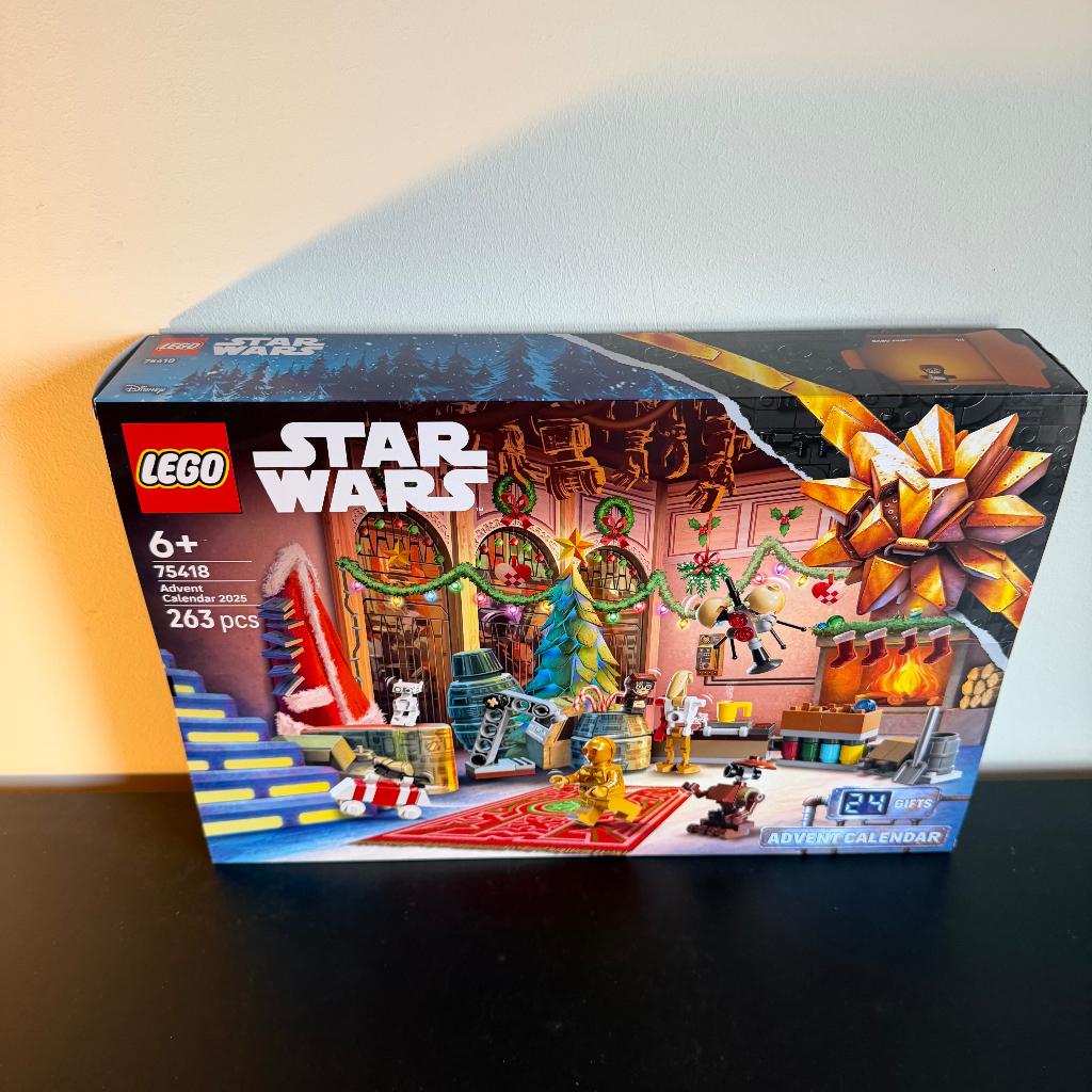 Te Koop: LEGO Star Wars 75418 – Adventkalender 2025, Star Wars, Lego, Nieuw, Ophalen of Verzenden