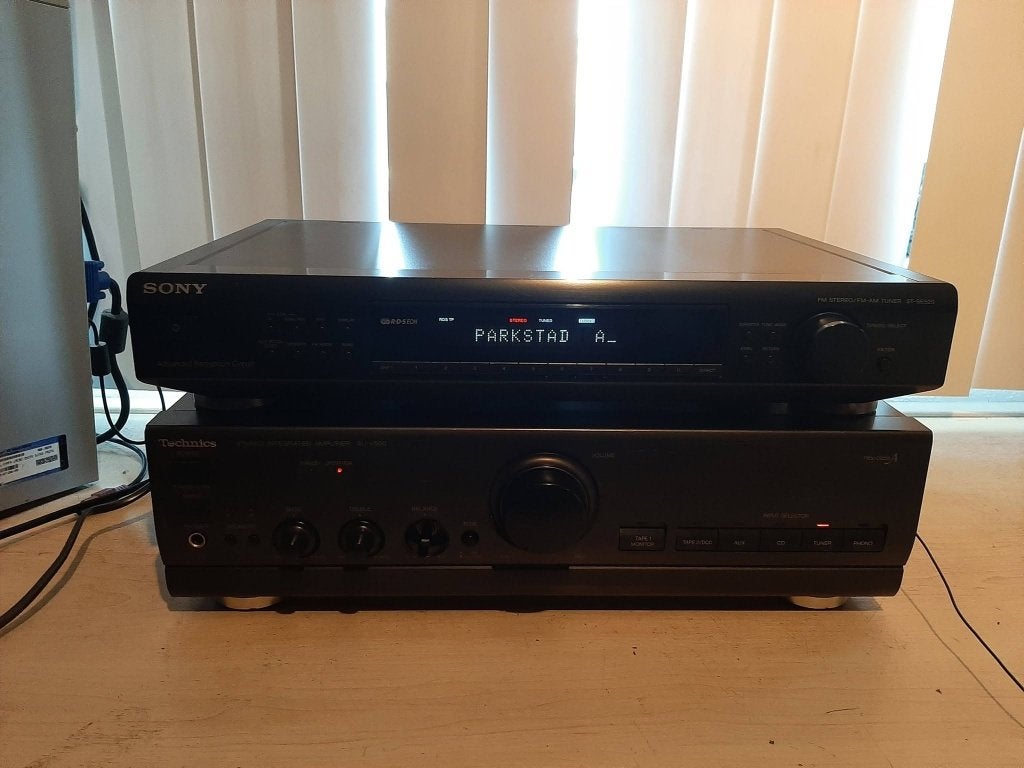 Technics versterker SU500 et Sony ST-SE 520  tuner, Overige merken, Verzenden, Tuner of Radio, Refurbished