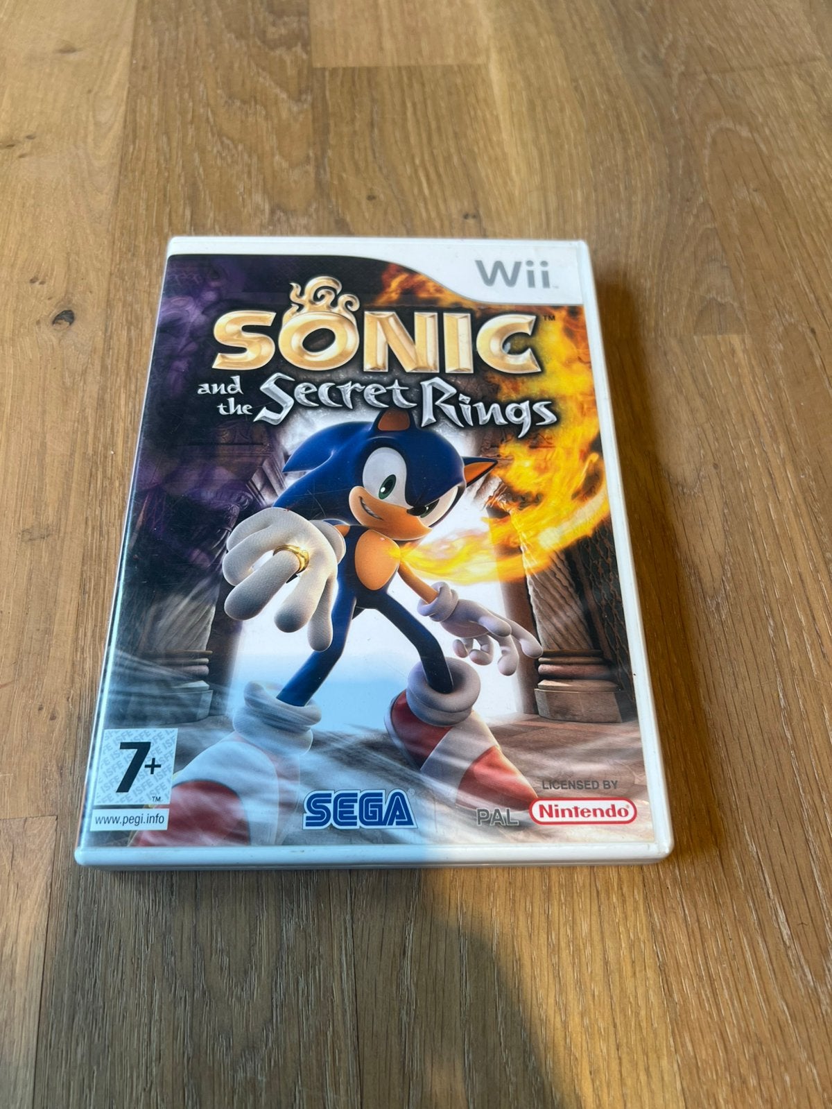 Nintendo wii sonic and the secret rings game, Ophalen of Verzenden, Zo goed als nieuw