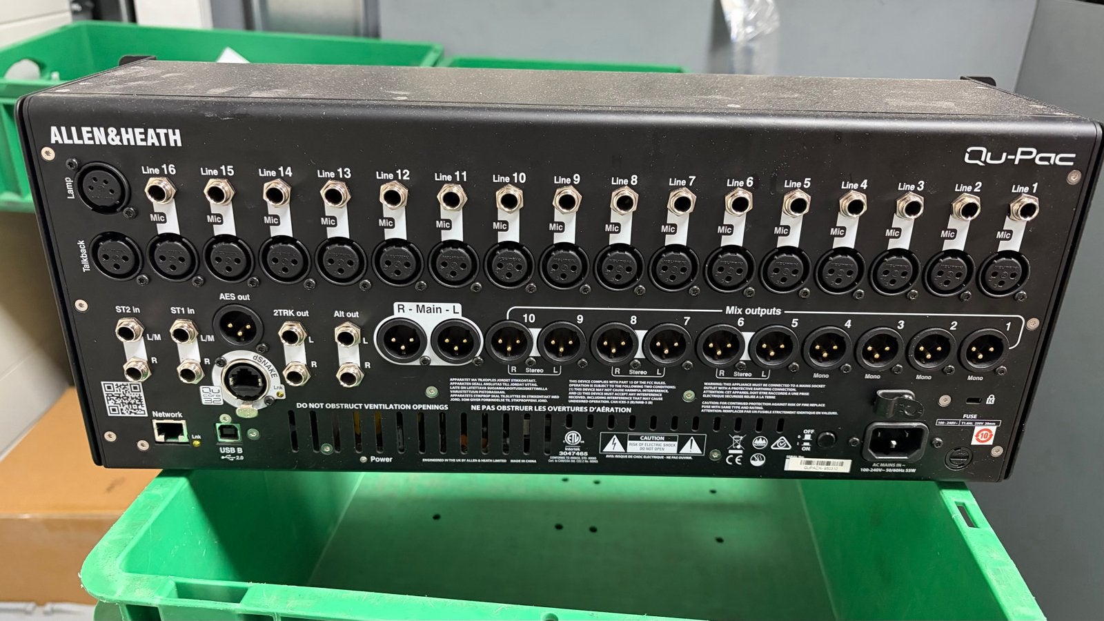 Foto 3 van Allen & Heath Qu-Pac Digitale Mixer