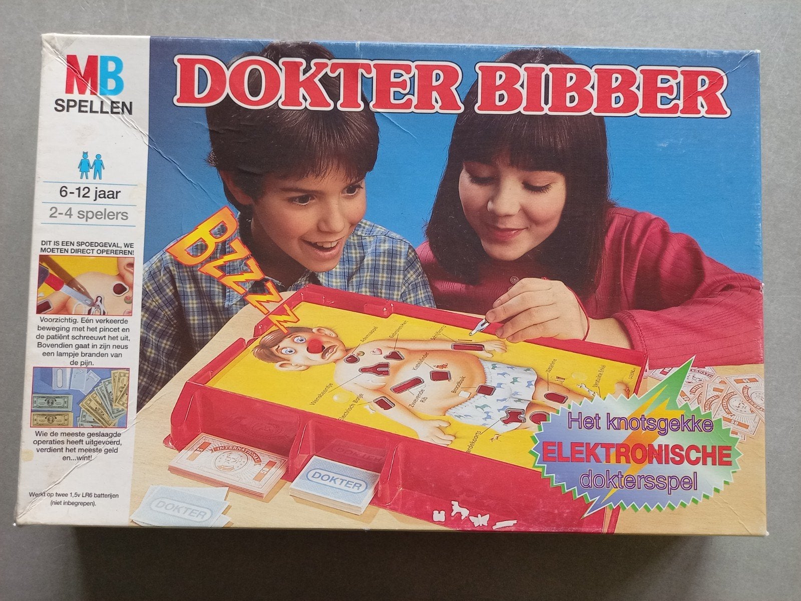 Spel 'Dokter Bibber', Ophalen of Verzenden