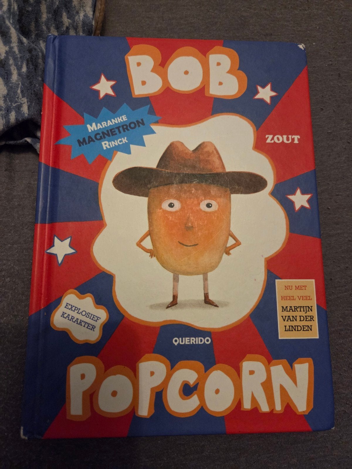 Bob Popcorn - Kinderboek, Ophalen of Verzenden, Zo goed als nieuw, Maranke Rinck, Fictie algemeen