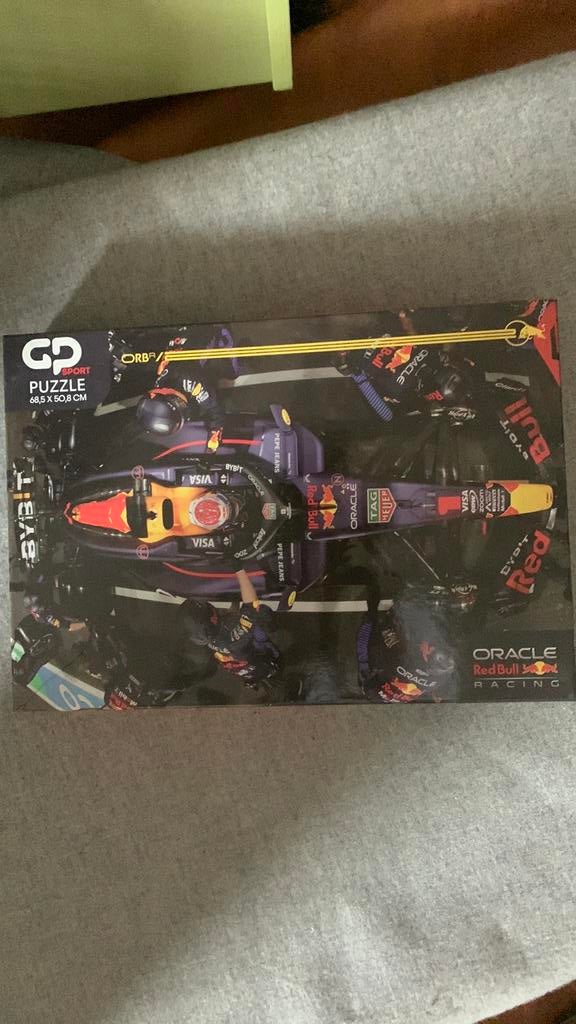 Puzzel F1 red bull, Ophalen, 500 t/m 1500 stukjes, Zo goed als nieuw