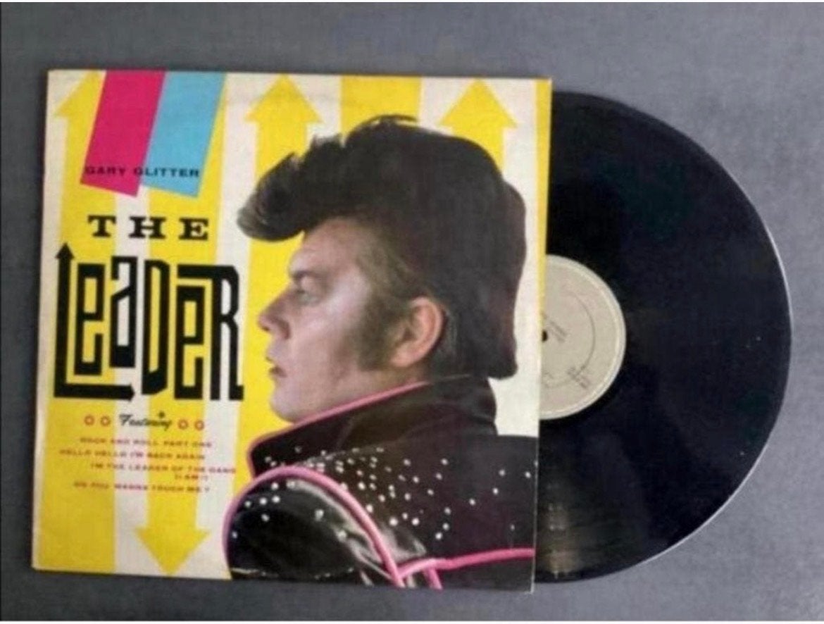 Gary Glitter - The Leader (LP), Ophalen of Verzenden, 12 inch, LP
