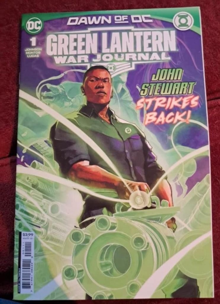 Green lantern : war journal, Ophalen, Johnson, Amerika, Nieuw