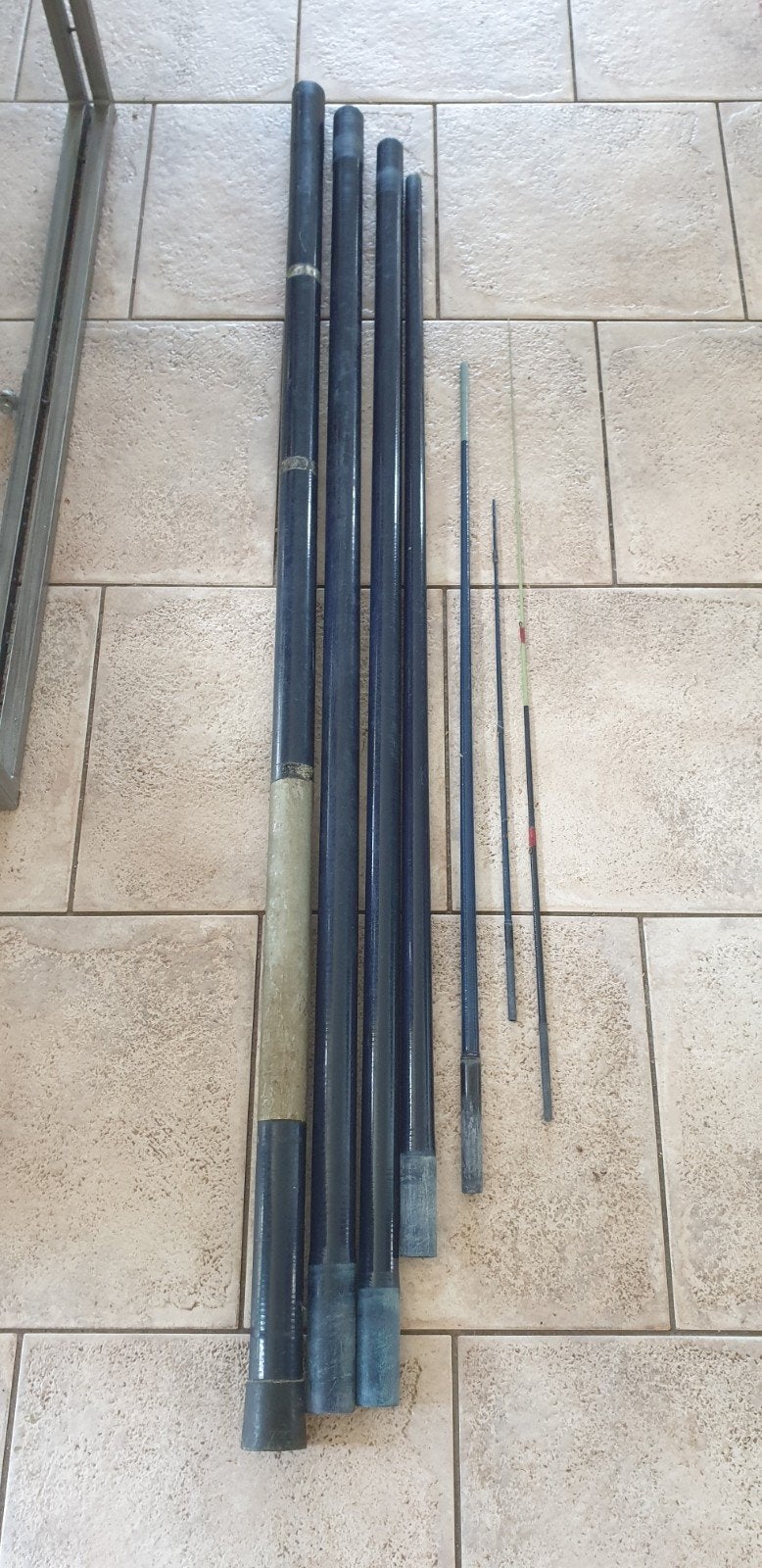 witvis oversteek hengel 5 mtr hengel kant hengel, Ophalen, Vaste hengel