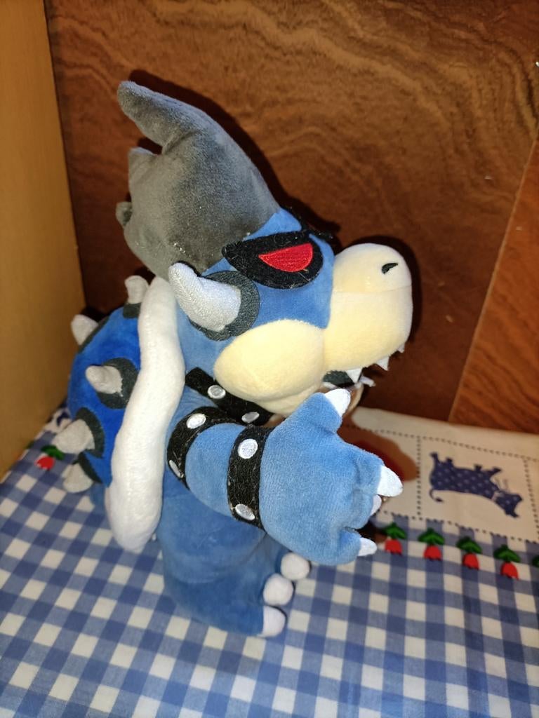 Dark Bowser knuffel Super Mario Bros 27 cm groot, Ophalen of Verzenden, Zo goed als nieuw, Overige typen