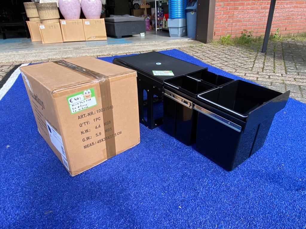 Inbouw prullenbak 2 beschikbaar, Ophalen, Nb, Nb, Nieuw