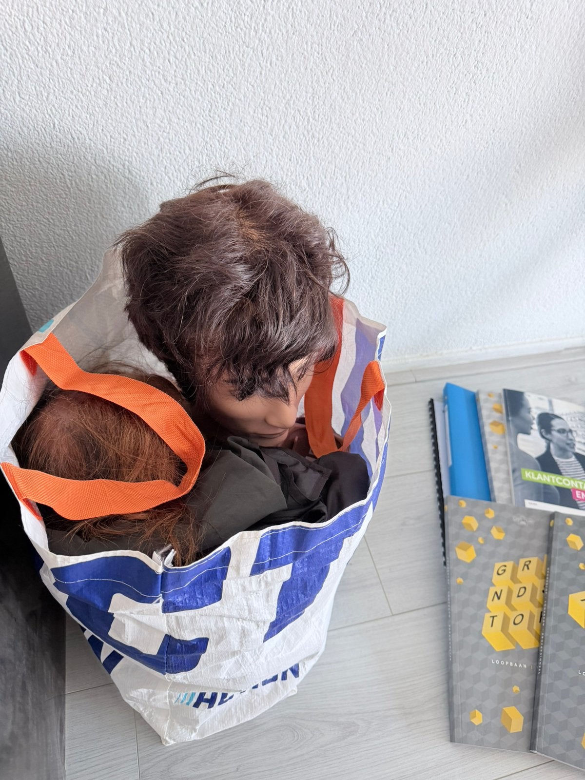 Kapper opleiding boeken en alles spullen voor kapper, Ophalen, Beta, Zo goed als nieuw, MBO