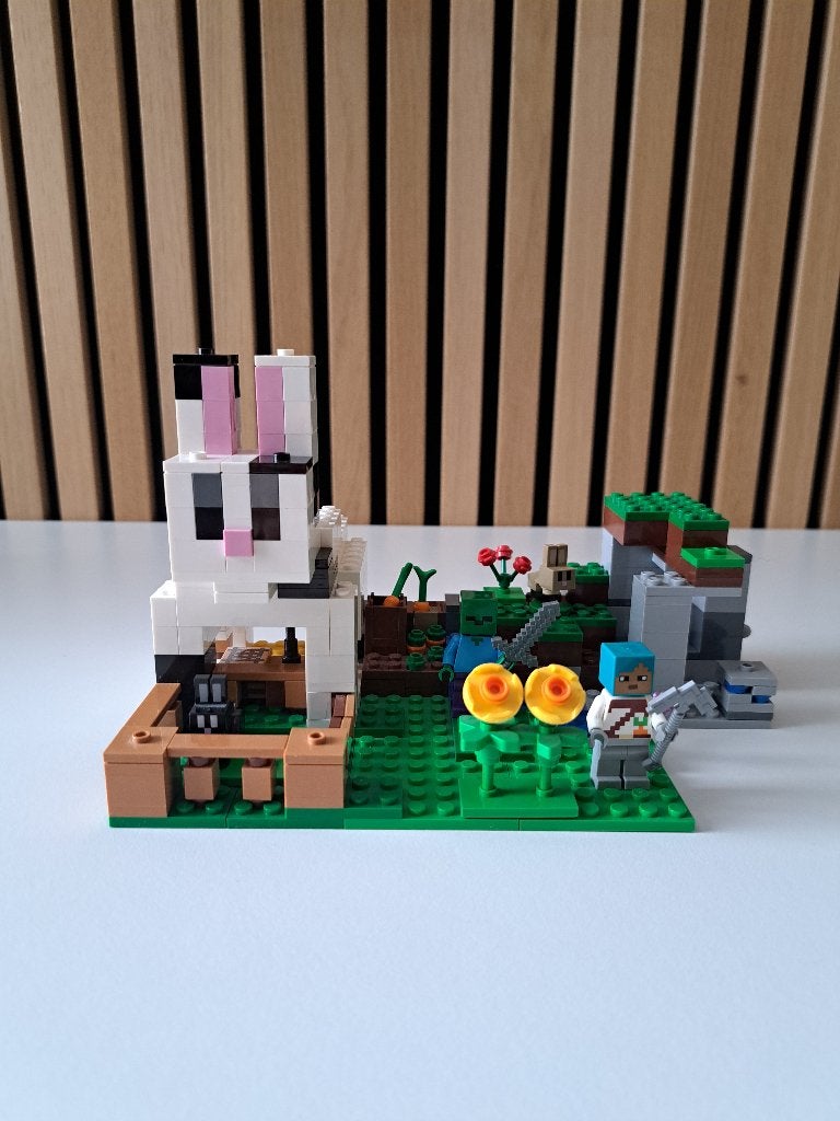 LEGO Minecraft De Konijnenhoeve 21181 – Compleet, Compleet, Minecraft, Lego, Ophalen of Verzenden