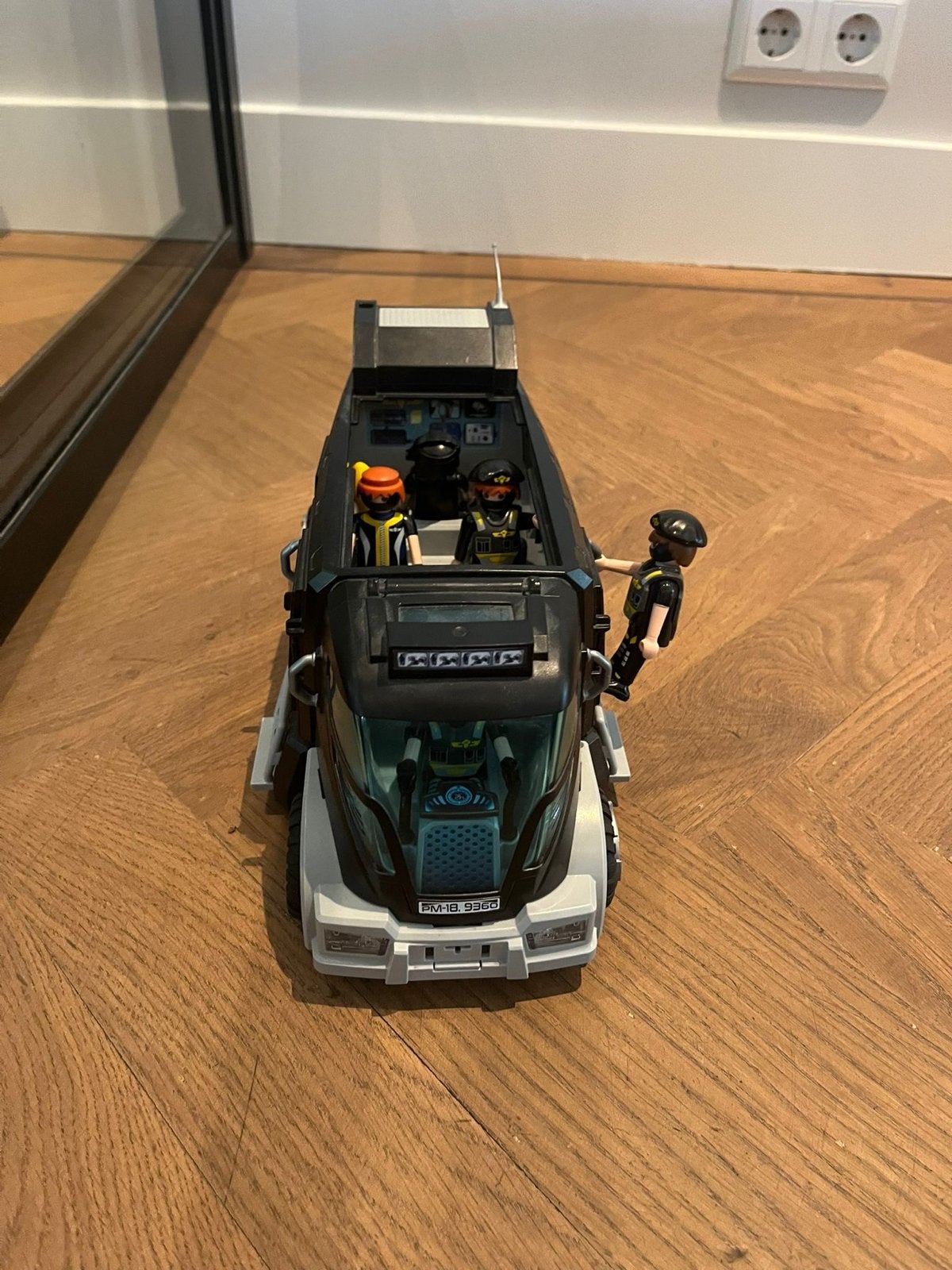 Playmobil SWAT Voertuig met Figuren - Set 9360, Gebruikt, Complete set, Voertuig, Ophalen of Verzenden