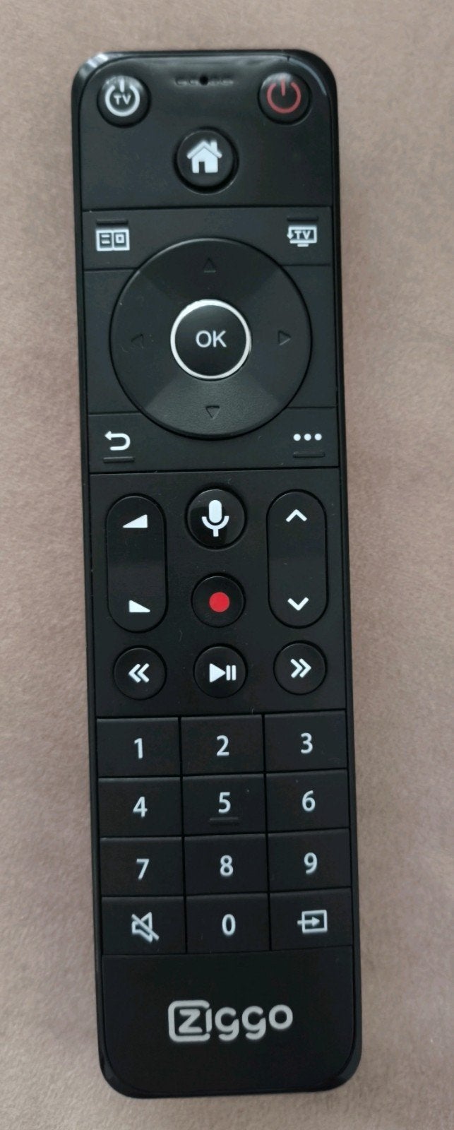 ziggo afstandbediening, Audio, Tv en Foto, Ophalen of Verzenden, Zo goed als nieuw, Origineel