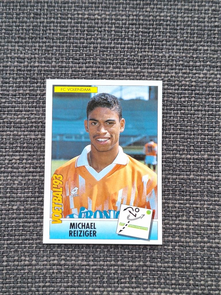 Panini Voetbal 93 Michael Reiziger Rookie, Verzenden, Nieuw, Overige binnenlandse clubs, Poster, Plaatje of Sticker