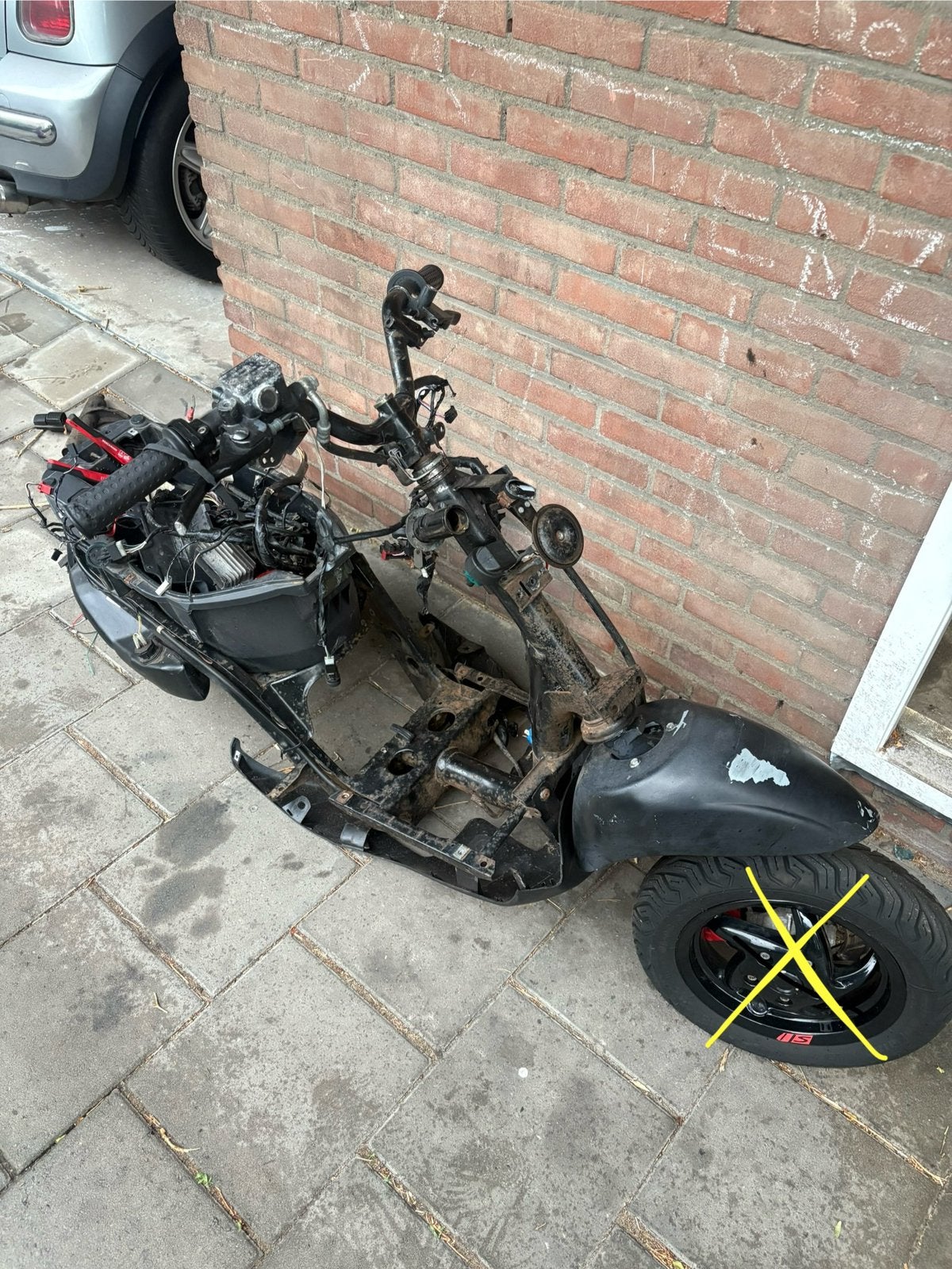 Zip 2000 brom frame sp vork, Ophalen, Zo goed als nieuw, Frame, Piaggio