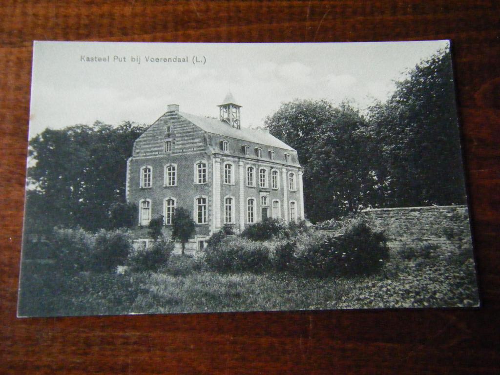 R35 - Voerendaal - Kasteel Put - 1910 - Mooi/Oud, Verzamelen, Ansichtkaarten | Nederland, Limburg, Voor 1920, Ophalen of Verzenden